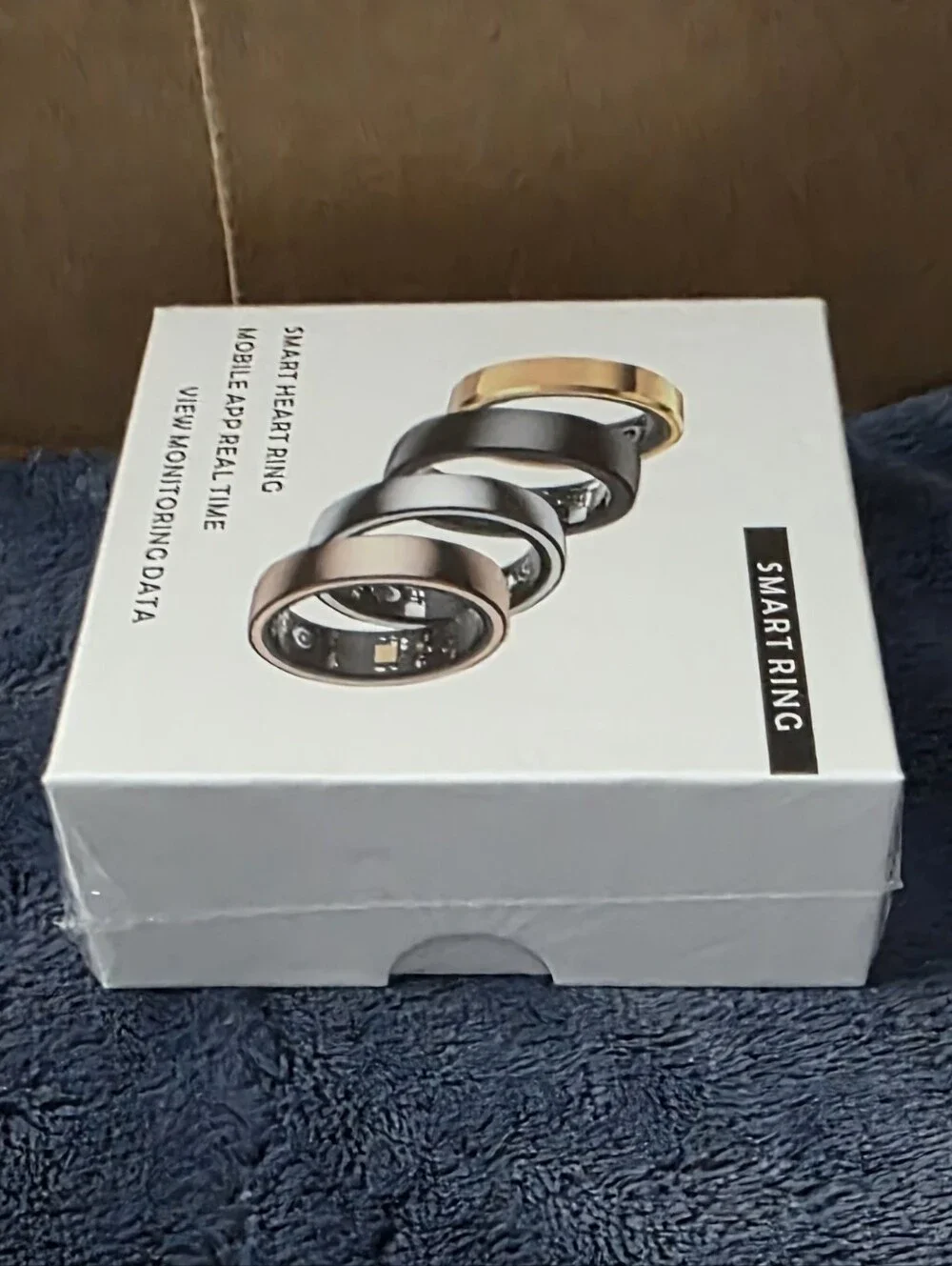 NIB Smart Ring Fitness Monitor - Unisex Size: 11 Golden